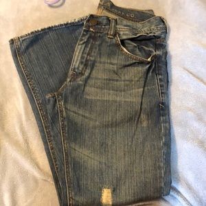 Men’s straight slim jeans